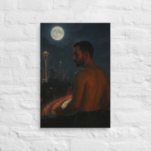 Night Watch, Seattle – Limited Canvas Edition